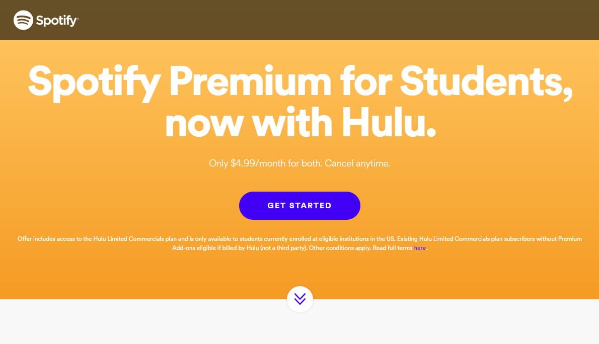 Hulu Free With Spotify Student